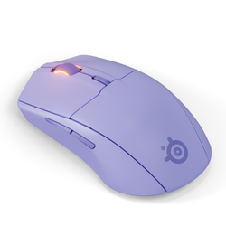 SteelSeries Rival 3 Gen 2 83.5g Wireless Optical Gaming Mouse - Lavender