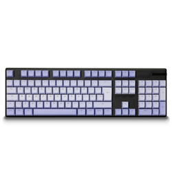 Tai-Hao 171 ABS Double Shot BOBO Profile Backlit Keycaps - Aurora Wave Purple