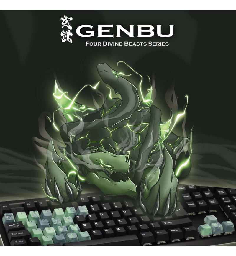 Buy Tai-Hao Divine Beast 23 Keys US-ANSI Rubber Gaming Backlit Keycaps ...
