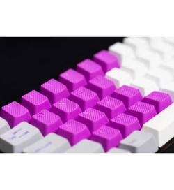 Tai-Hao TPR Rubber Double Shot Backlit 22 Keycaps - Neon Purple