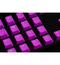 Tai-Hao TPR Rubber Double Shot Backlit 22 Keycaps - Neon Purple