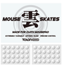 Talongames Kumo Mouse Feet (Skates) - Universal Dots 6mm - 48 Dots