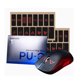 TALONGAMES PU-0 Mouse Grip - Universal Pre-cut - Red