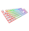 Tecware PBT Pudding 111 US ANSI Layout Keycap Set - White