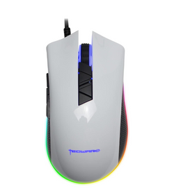 Tecware Torque Plus 97g RGB Optical Mouse - Gloss White