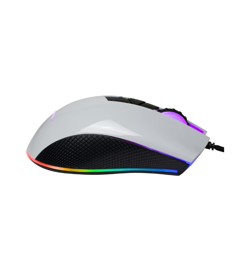 Tecware Torque Plus 97g RGB Optical Mouse - Gloss White