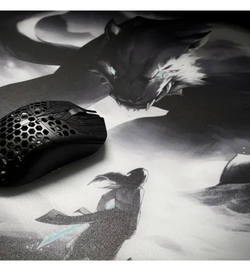 Tekkusai The Beast Glass Mousepad - Limited Edition