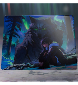 Tekkusai The Guardian Glass Mousepad - Limited Edition