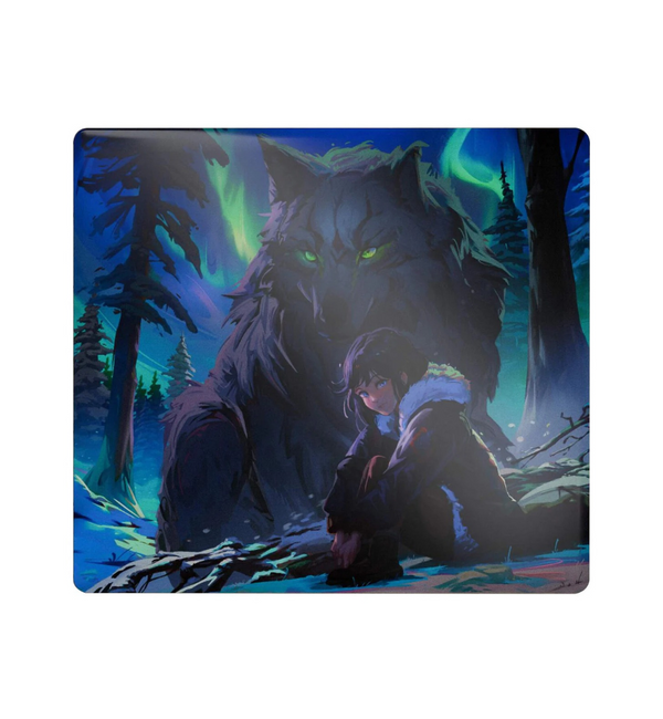 Tekkusai The Guardian Glass Mousepad - Limited Edition
