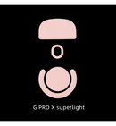 EspTiger YanZi Q PTFE Skates - Logitech G-Pro X Superlight - Pink