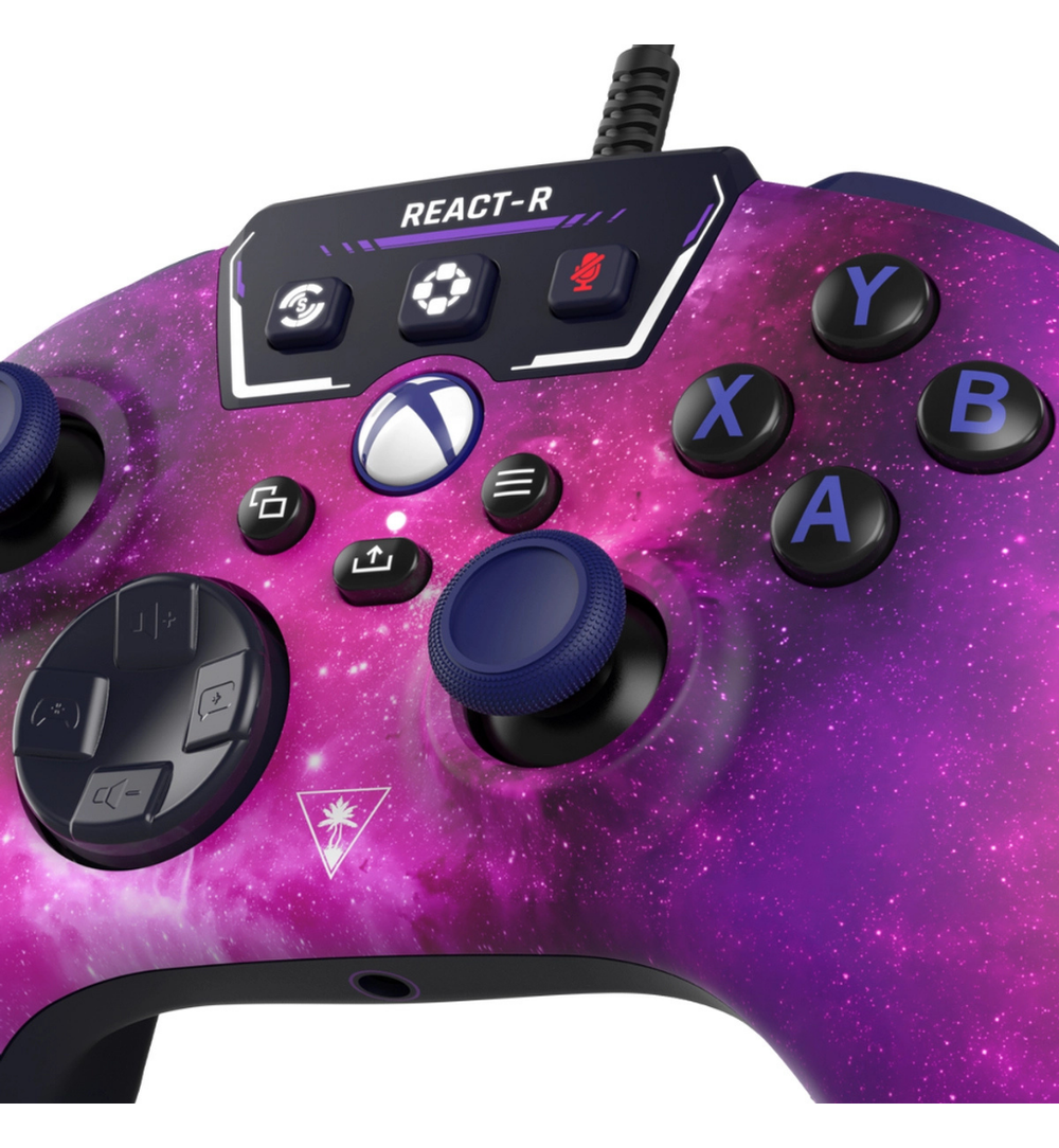 Turtle Beach React-R Xbox Gaming Controller - Nebula