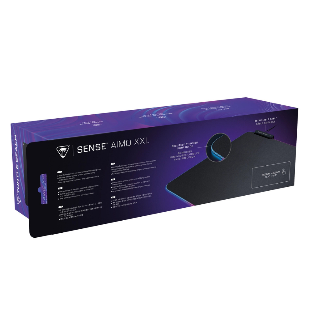 Turtle Beach Sense AIMO RGB Gaming Mousepad