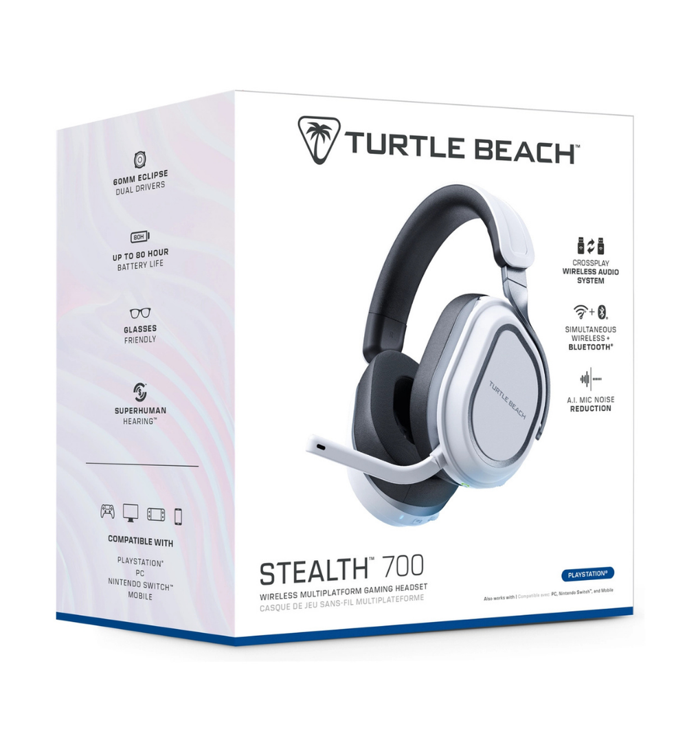 Turtle Beach Stealth 700 Gen 3 Playstation Wireless Gaming Headset - White