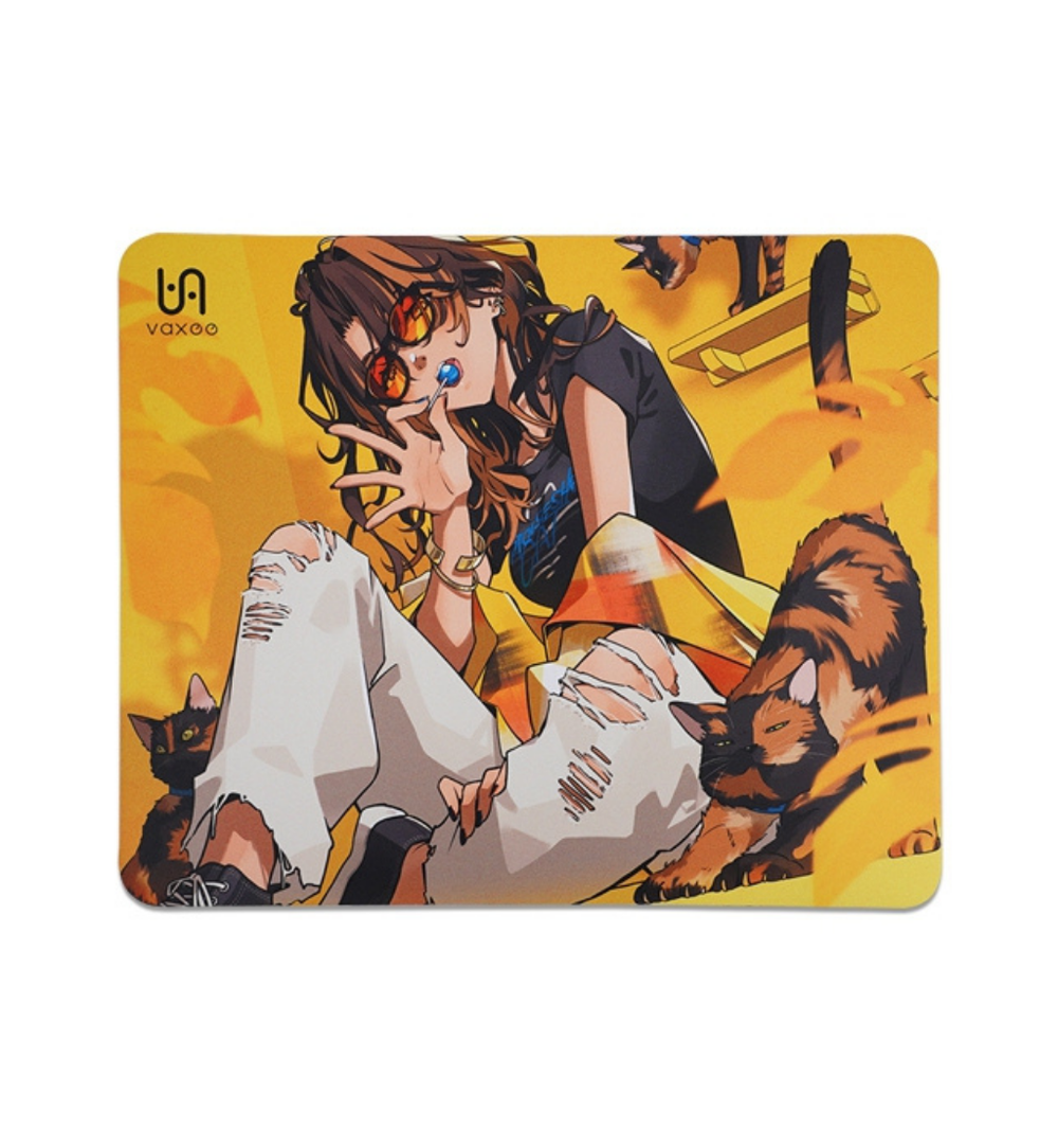 VAXEE PA Summer25 Series Mousepad - Tortoiseshell Cats