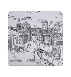 VAXEE PE L Summer25 Series Mousepad - Eggie's Battle