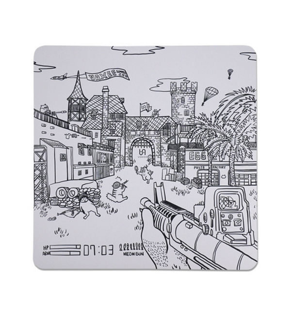 VAXEE PE L Summer25 Series Mousepad - Eggie's Battle