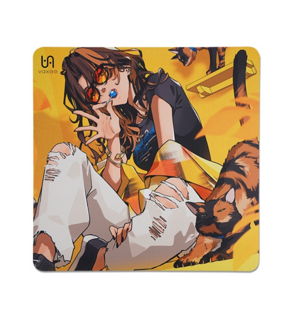 VAXEE PE L Summer25 Series Mousepad - Tortoiseshell Cats