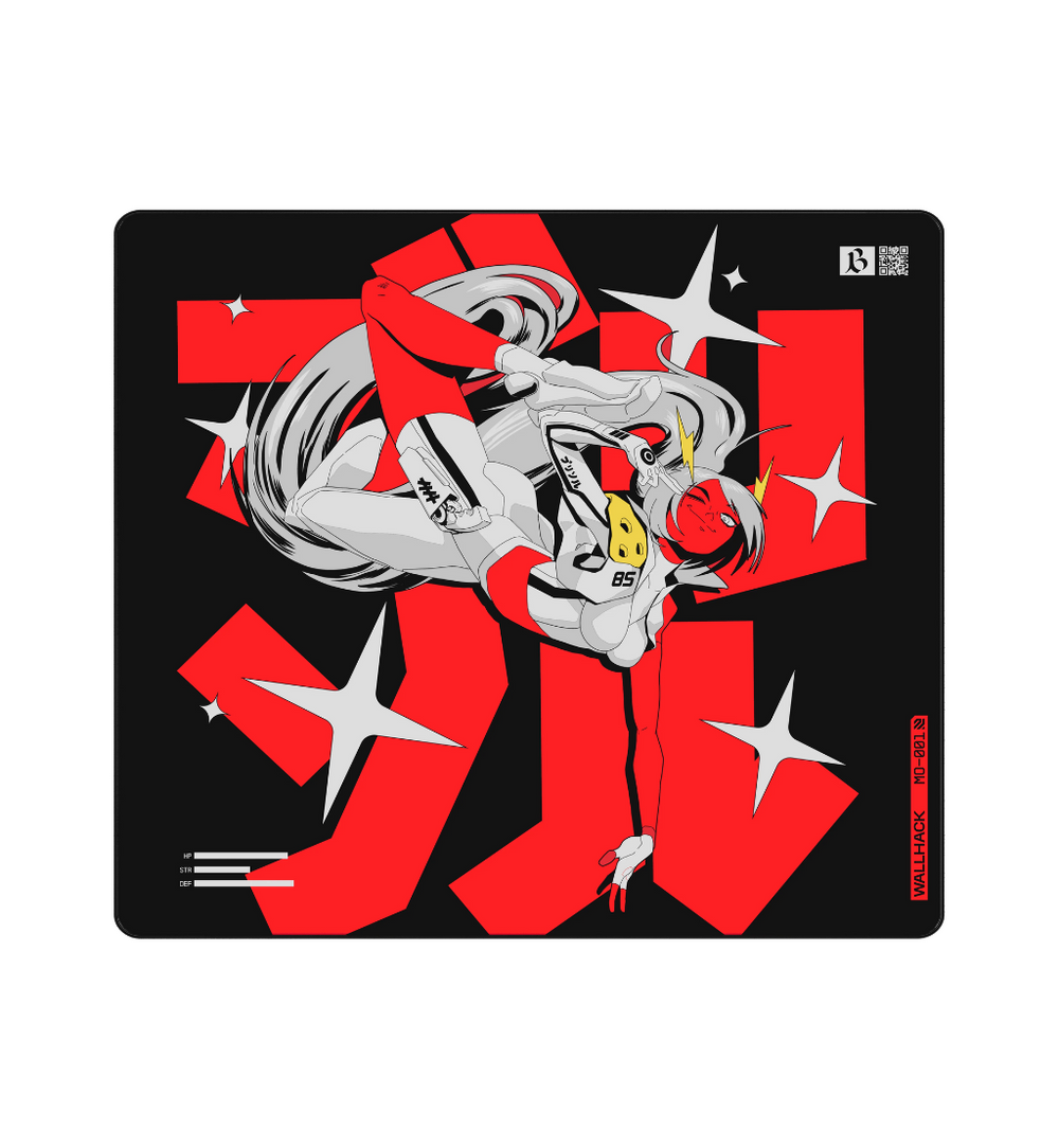 Wallhack MO-001 Limited Edition Arcade Twins Sora Speed Mousepad