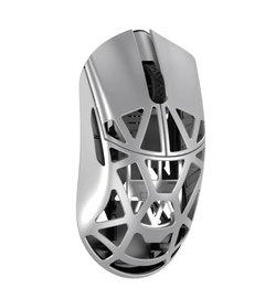 WLMouse Beast X Max 42g Solid Side Wireless Gaming Mouse - Silver
