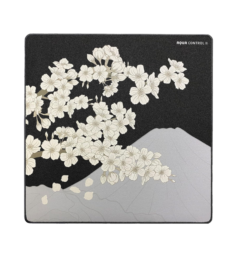 X-Raypad Aqua Control II Sakura Night Mousepad - XL Square