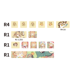 X-Raypad Aqua Control Plus NekoLuck Green Soft Mousepad - XL Square