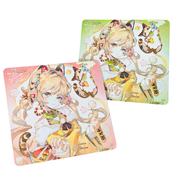 X-Raypad Aqua Control Plus NekoLuck Green Soft Mousepad - XL Square