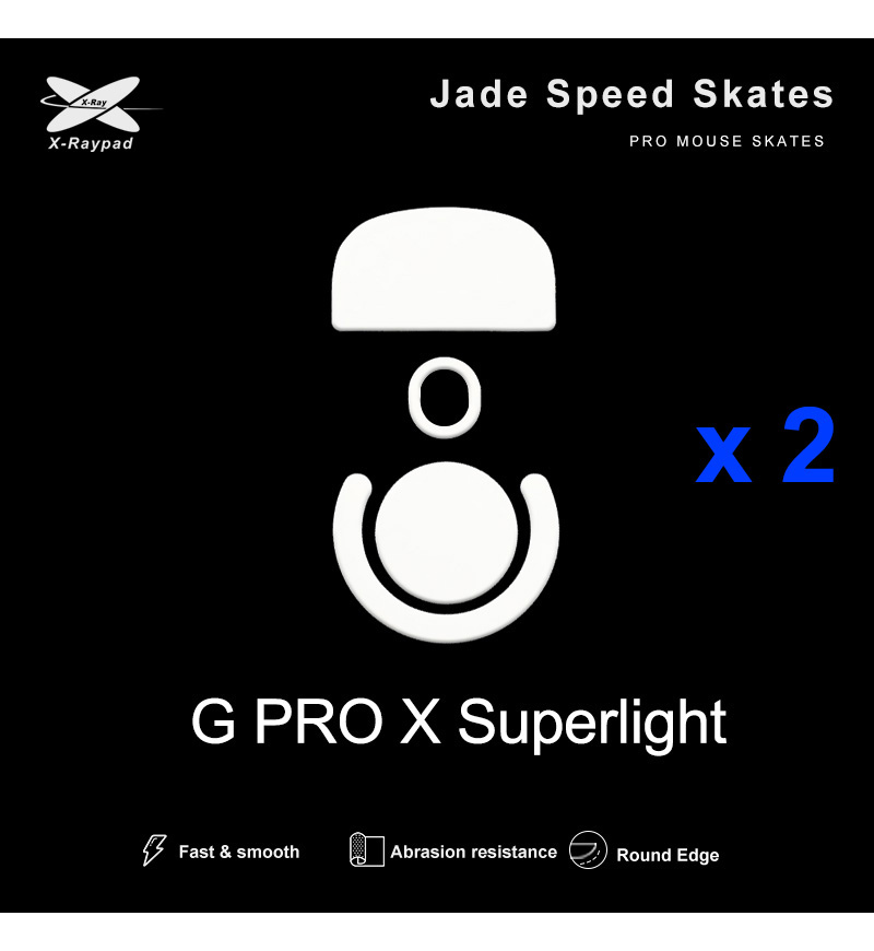 Buy X-Raypad Jade Mouse Feet (Skates) - Logitech G Pro X Superlight ...