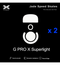 X-Raypad Jade Mouse Feet (Skates) - Logitech G Pro X Superlight (Set of 2)