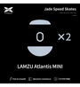 X-Raypad Jade Mouse Feet (Skates) - Lamzu Atlantis Mini (Set of 2)