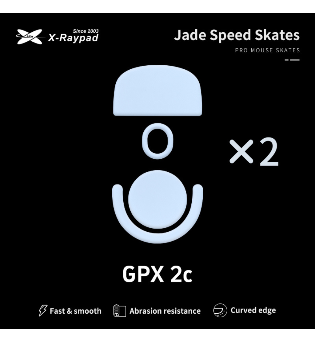 Buy X-Raypad Jade Pure Speed Mouse Feet (Skates) - Logitech G Pro X ...