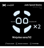 X-Raypad Jade Mouse Feet (Skates) - Ninjutso Sora / Sora 4K / Sora V2 (Set of 2)