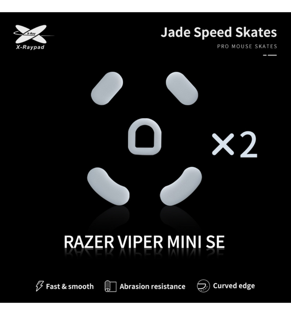 X-Raypad Jade Mouse Feet (Skates) - Razer Viper Mini SE (Set of 2)