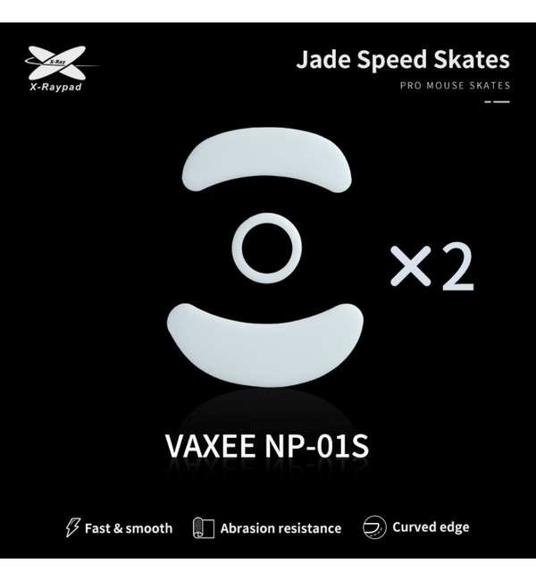 X-Raypad Jade Mouse Feet (Skates) - Vaxee Zygen NP-01S (Set of 2)
