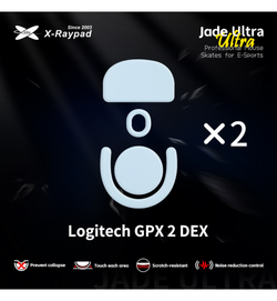 X-Raypad Jade Ultra Series Consistency & Speed Mouse Feet (Skates) - Logitech G Pro X Superlight 2 DEX (Set of 2)