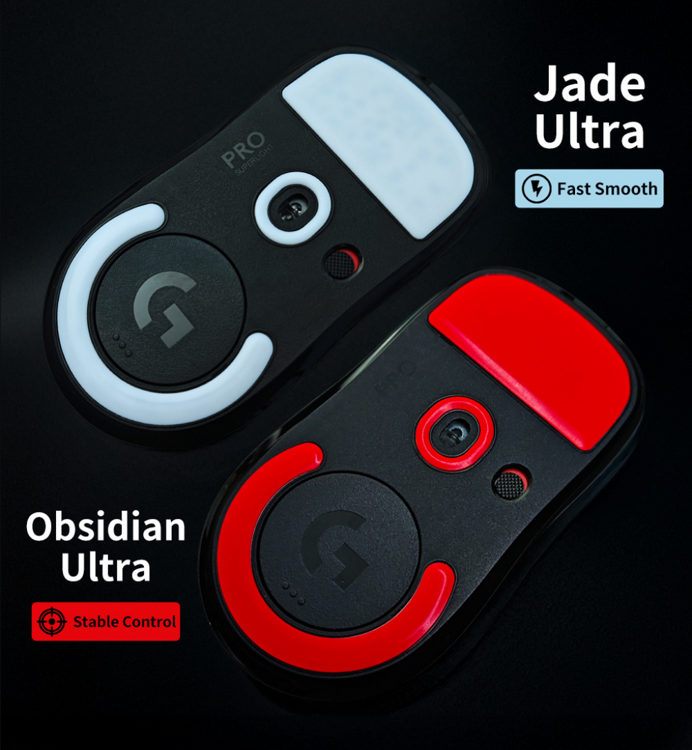 X-Raypad Jade Ultra Series Mouse Feet (Skates) - Logitech G Pro X Superlight (Set of 2)
