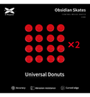 X-Raypad Obsidian Mouse Feet (Skates) - DIY Universal Donuts (Set of 2)
