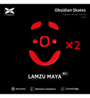 X-Raypad Obsidian Mouse Feet (Skates) - Lamzu Maya (Set of 2)