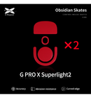 X-Raypad Obsidian Mouse Feet (Skates) - Logitech G Pro X Superlight 2 (Set of 2)