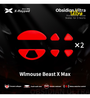X-Raypad Obsidian Ultra Series Consistency & Control Mouse Feet (Skates) - WLMouse Beast X Max (Set of 2) (Copy