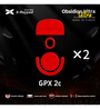 X-Raypad Obsidian Ultra Series Mouse Feet (Skates) - Logitech G Pro X Superlight 2c (Set of 2)