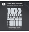 X-Raypad White Cicada Wings Geom Ultra-thin Grip - Universal Grip Tape Pre-cut