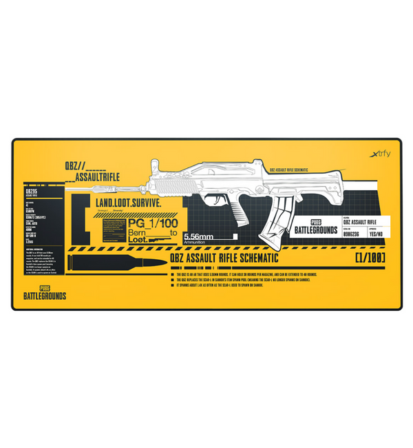 Xtrfy GP5 PUBG QBZ Gaming Mousepad - XL