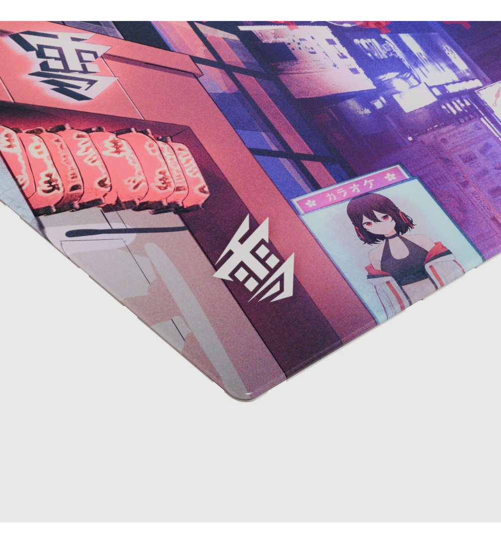 Yuki Aim Katana City Glass Mousepad
