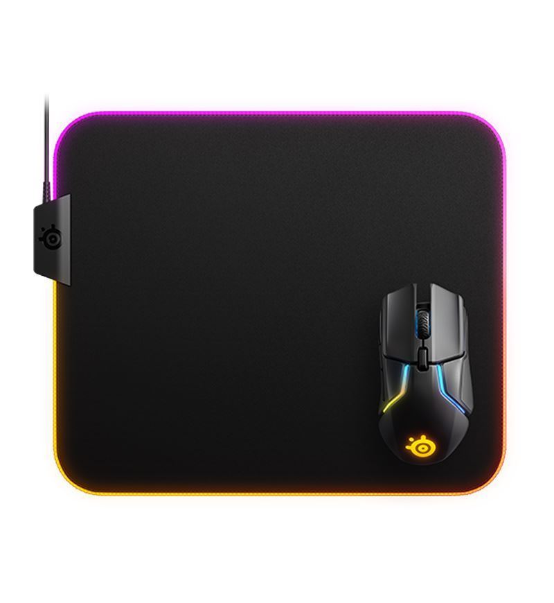 SteelSeries QcK Prism Cloth RGB Mouse Pad — Medium