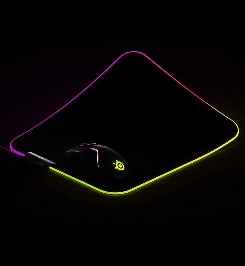 SteelSeries QcK Prism Cloth RGB Mouse Pad — Medium