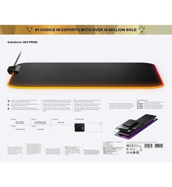 SteelSeries QcK Prism Cloth RGB Mouse Pad — Medium