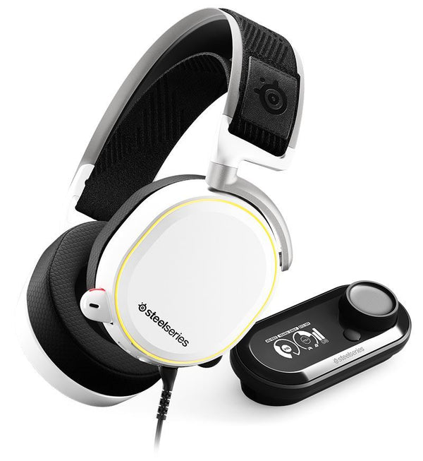 SteelSeries Arctis Pro White DTS: X v2.0 Surround Headset + GameDAC - 3.5mm Jack
