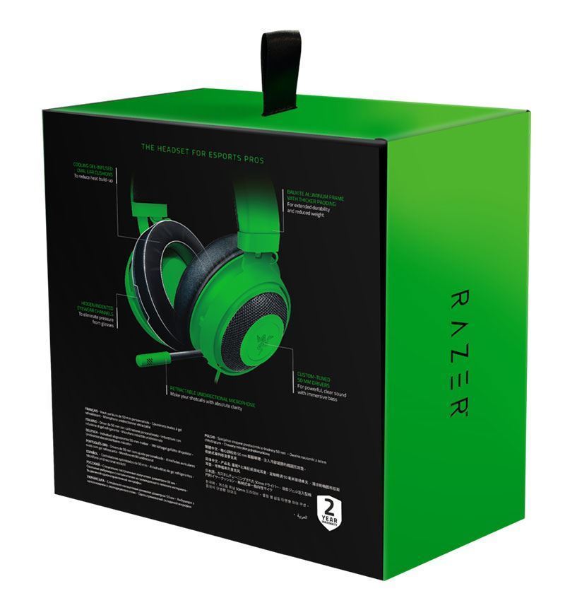 Razer Kraken Wired Headset - Green