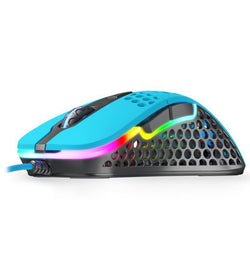 Xtrfy M4 RGB 69g Ultralight Right-Handed Gaming Mouse - Miami Blue