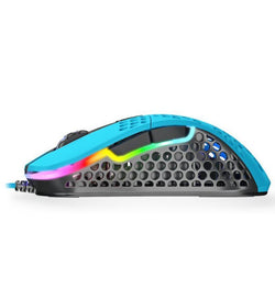 Xtrfy M4 RGB 69g Ultralight Right-Handed Gaming Mouse - Miami Blue